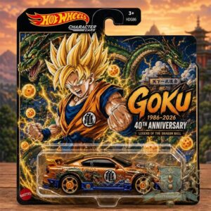 Goku 40th Anniversary Hot Wheels Character Car