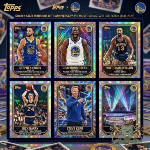 Golden State Warriors 80th Anniversary Trading Cards Box Set