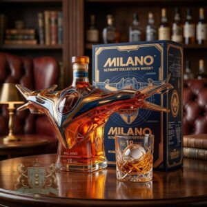 Guardians of the Galaxy Milano Spaceship 18 Year Whiskey Bottle