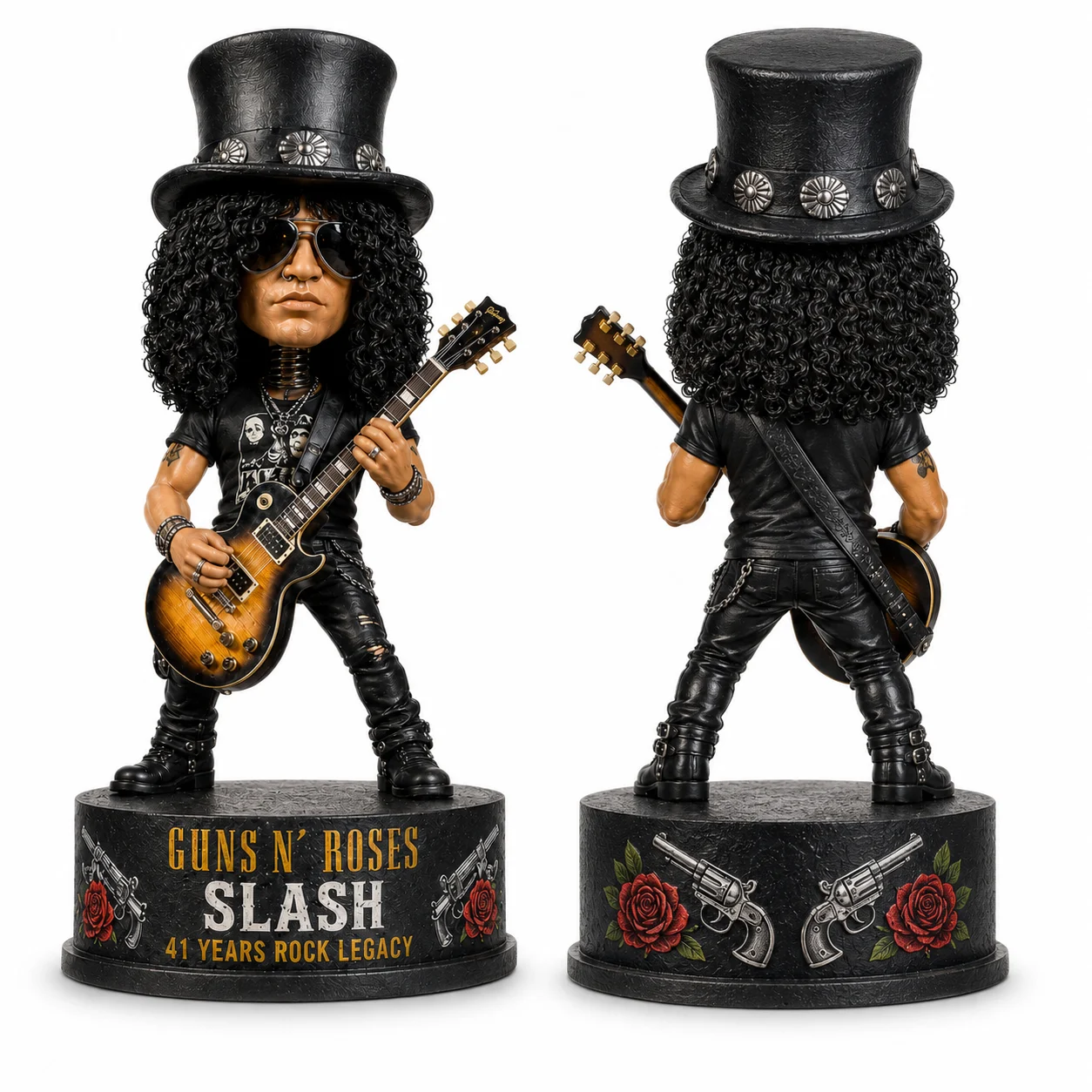 Guns N' Roses Slash 41 Years Rock Legacy Collectible Figure
