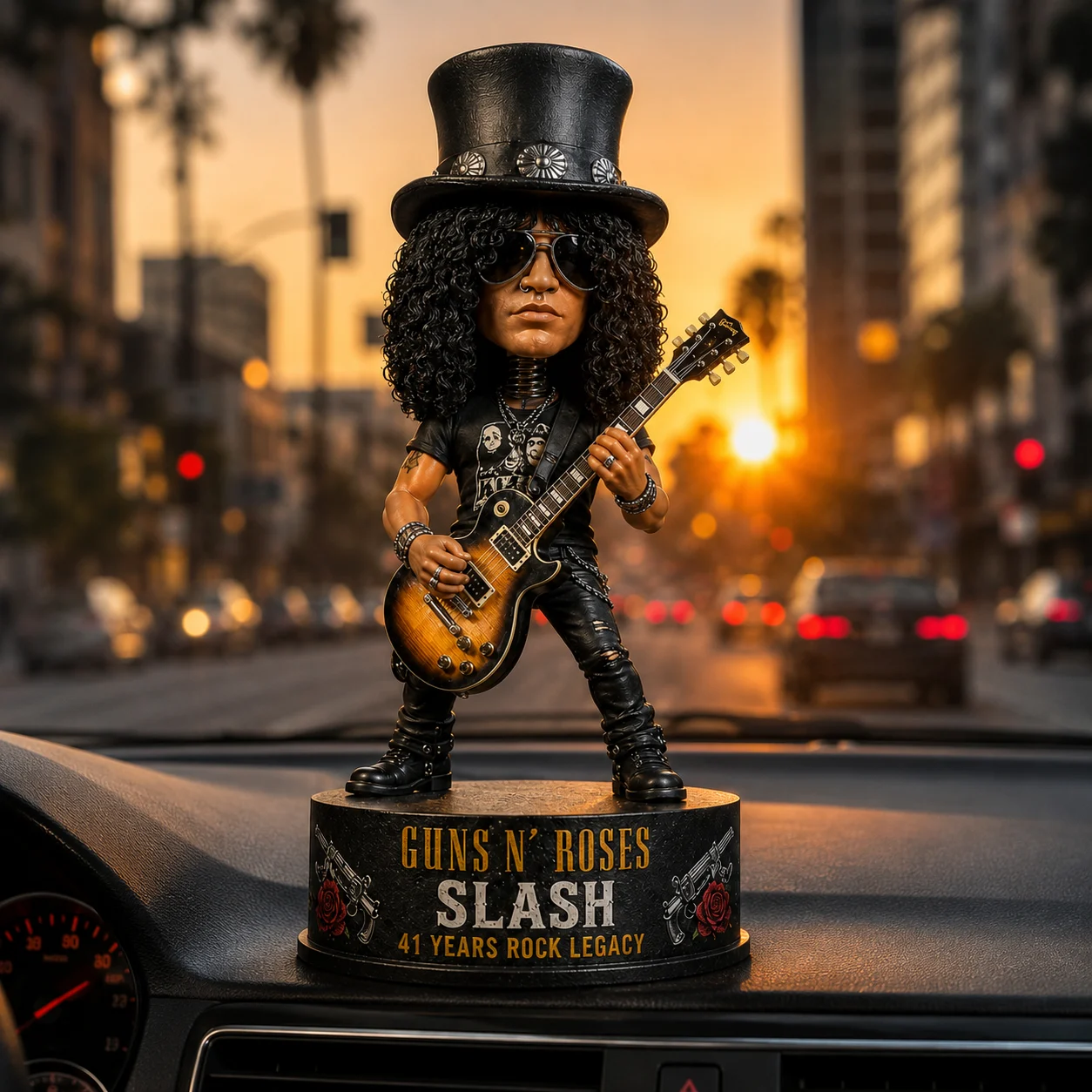 Guns N' Roses Slash 41 Years Rock Legacy Collectible Figure
