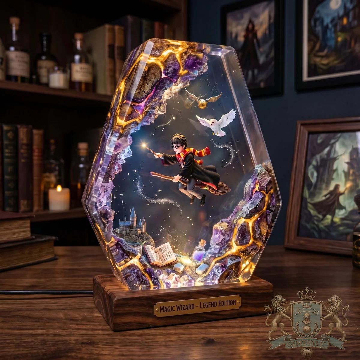 Harry Potter Magic Wizard Legend Diorama Lamp