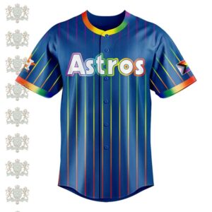 Houston Astros Pride Night Baseball Jersey