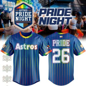 Houston Astros Pride Night Baseball Jersey