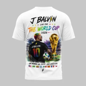 J Balvin Vibras World Cup 2026 T-Shirt