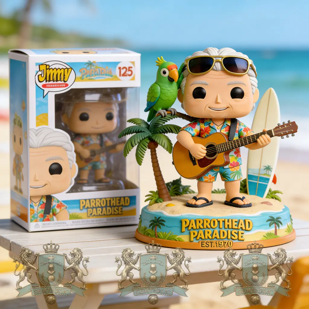 Jimmy Buffett Parrothead Paradise Est 1970 Vinyl Figure