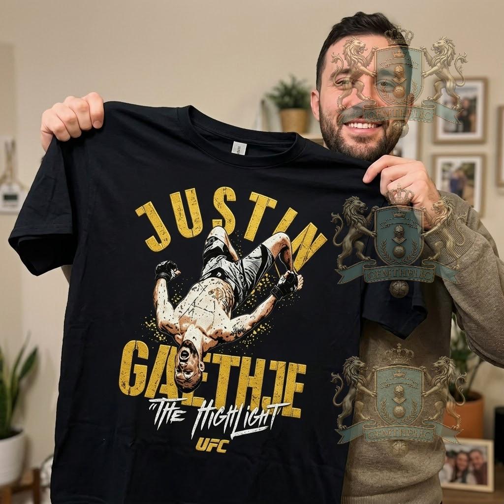 Justin Gaethje The Highlight UFC Fighter T-Shirt