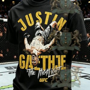 Justin Gaethje The Highlight UFC Fighter T-Shirt