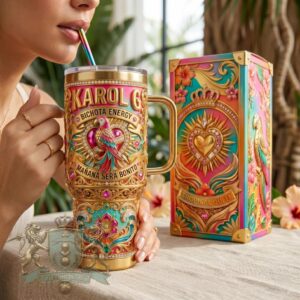 Karol G Bichota Energy Mañana Será Bonito Tropical Queen Tumbler