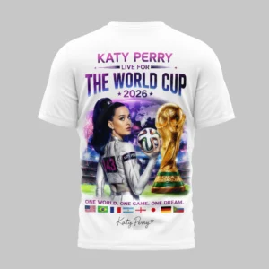Katy Perry World Cup 2026 I'm Wide Awake For The World T-Shirt