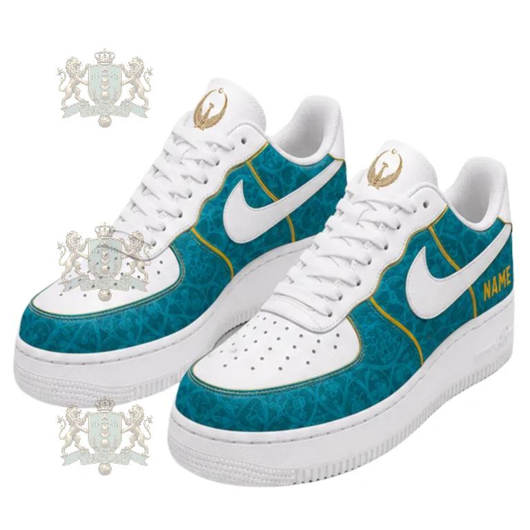 Kazakhstan National World Cup 2026 AF1 Sneaker - Front View