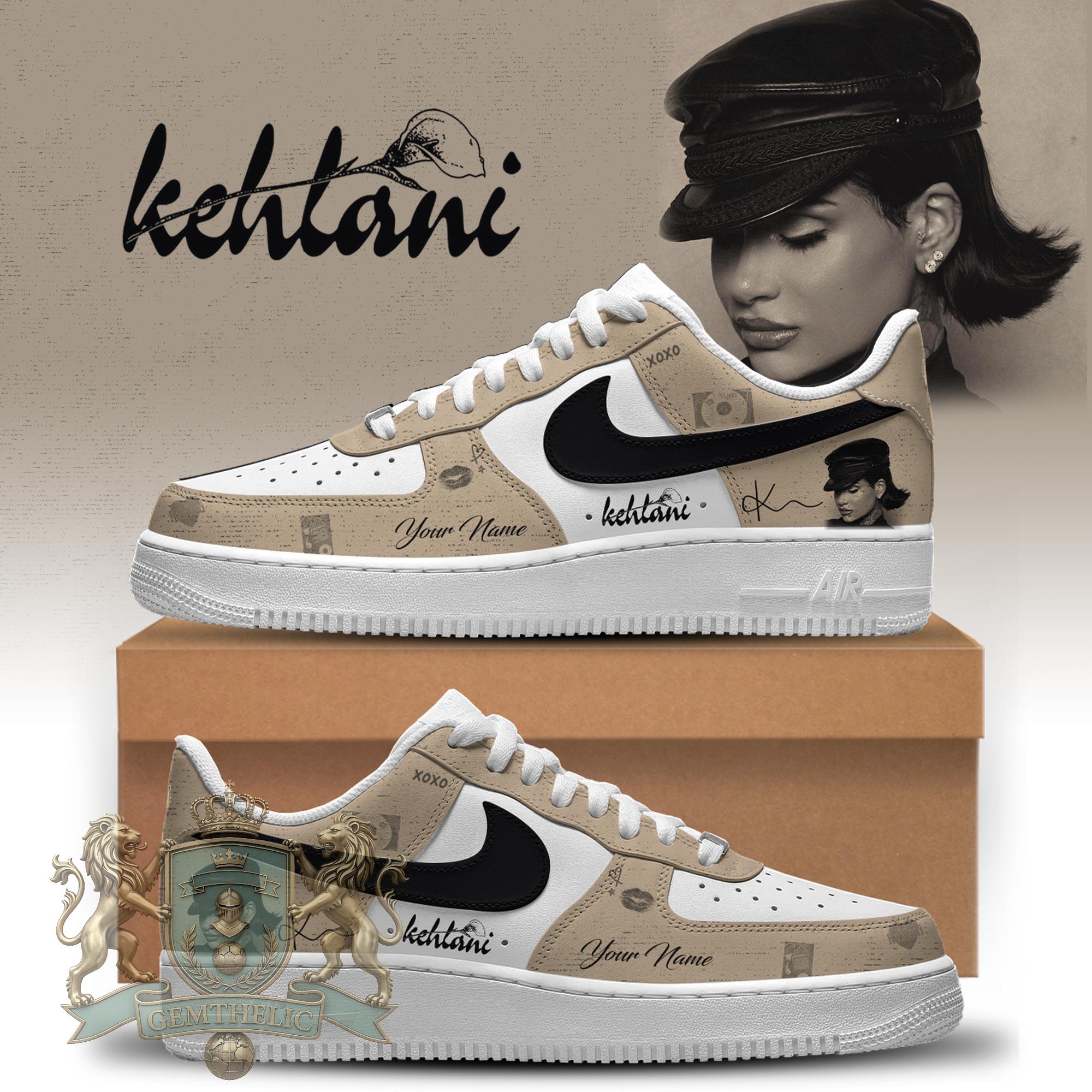 Kehlani Signature Calla Lily XOXO Portrait Sneakers - Front View