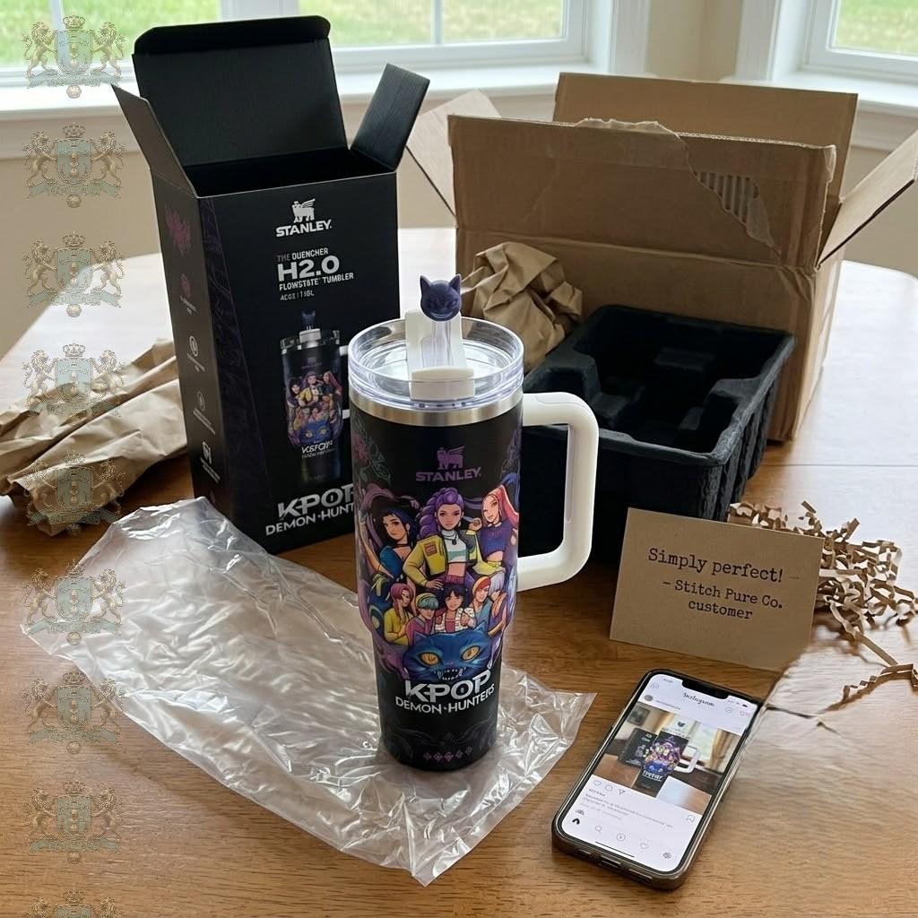 Quencher H20 Kpop Demon Hunters Tumbler