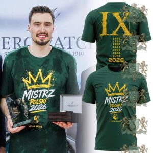 Legia Kosz 9th Polish Champion 2026 T-Shirt