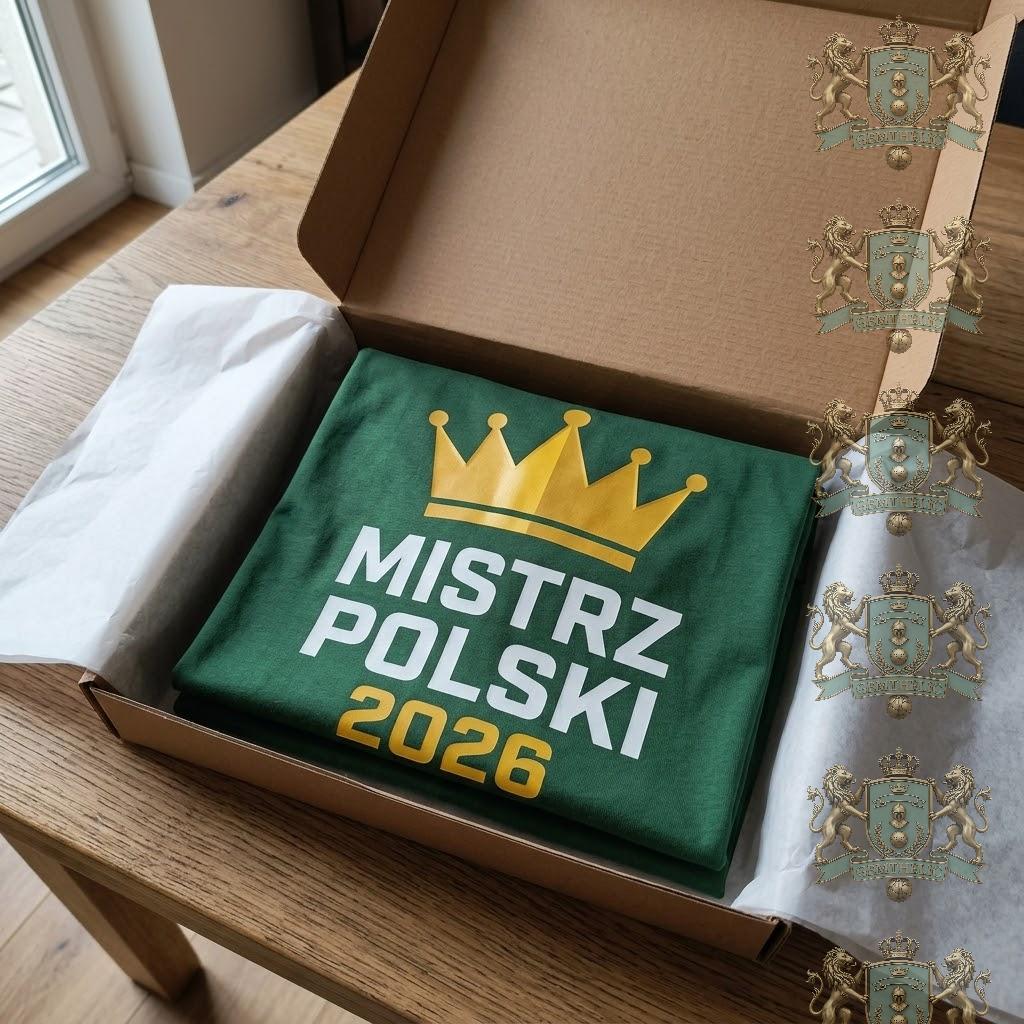 Legia Koszykówka Polish Basketball Champion 2026 T-Shirt - Detail View