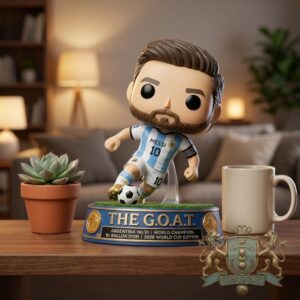 Lionel Messi Argentina The GOAT 2026 World Cup Edition Pop Figure