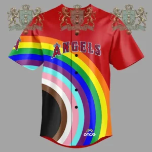 Los Angeles Angels Pride Night Baseball Jersey