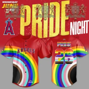 Los Angeles Angels Pride Night Baseball Jersey