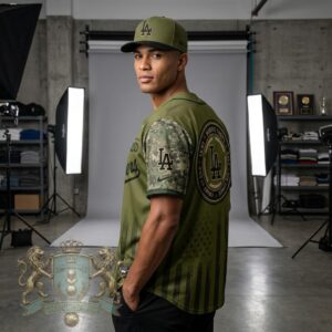 Los Angeles Dodgers Military Appreciation Night America 250 Baseball Jersey