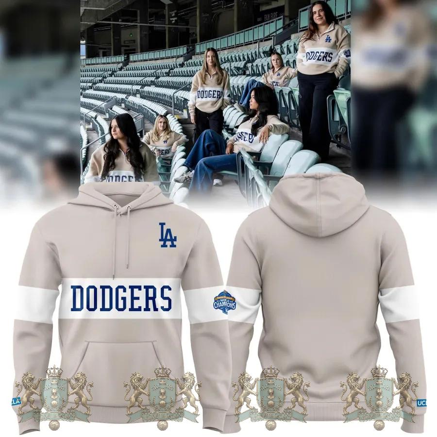 Los Angeles Dodgers World Champions Hoodie - Front View