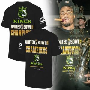 Louisville Kings United Bowl 2026 Champions Washington DC T-Shirt