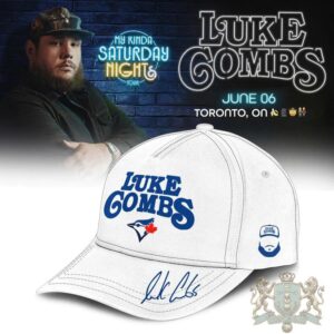 Luke Combs Toronto Blue Jays My Kinda Saturday Night Tour Jersey