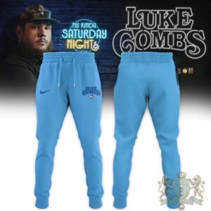 Luke Combs Toronto Blue Jays My Kinda Saturday Night Tour Jersey