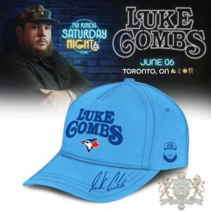 Luke Combs Toronto Blue Jays My Kinda Saturday Night Tour Jersey