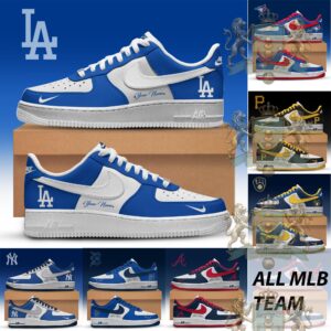 Major League Baseball All Teams Personalized Name Sneakers