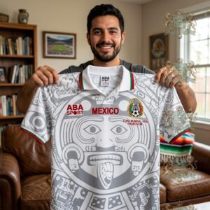 Mexico National FIFA World Cup France Soccer Jersey