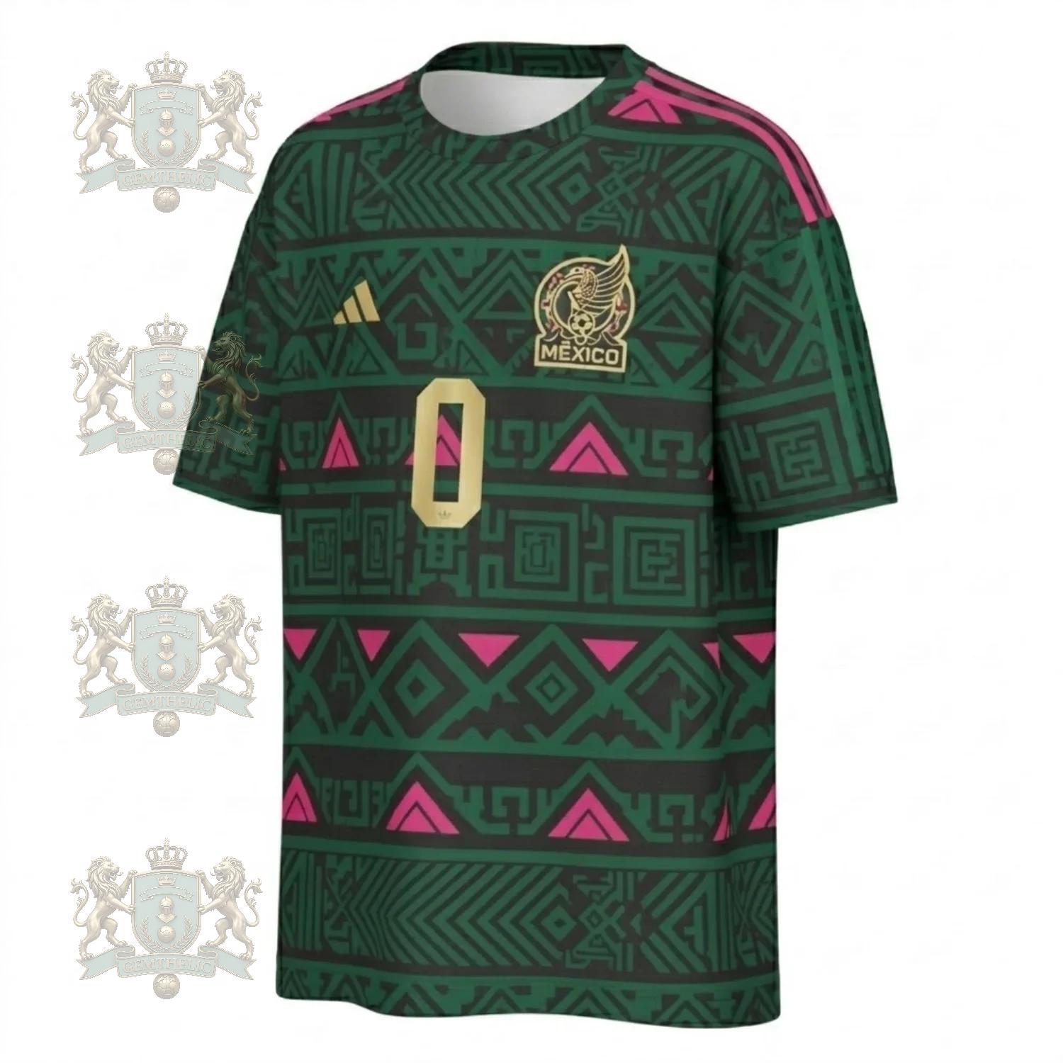 Mexico National Football Team World Cup 2026 Jersey - Detail View