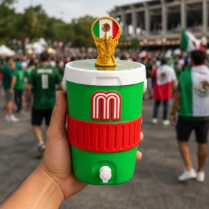 Mexico World Cup Soccer Cooler Cup