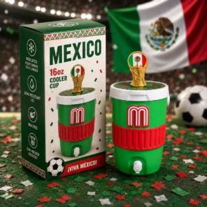 Mexico World Cup Soccer Cooler Cup