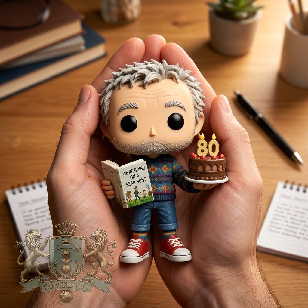 Michael Rosen 80 Years of Stories Funko Pop - Detail View