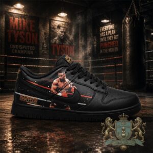 Mike Tyson Boxing Legend Supreme Martine Nike Dunk Sneaker