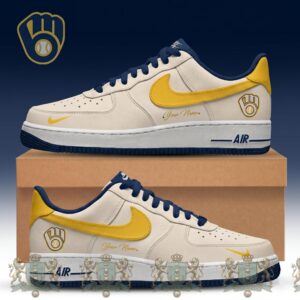 Milwaukee Brewers Custom AF1 Sneakers