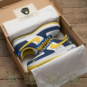 Milwaukee Brewers Personalized Custom Sneakers
