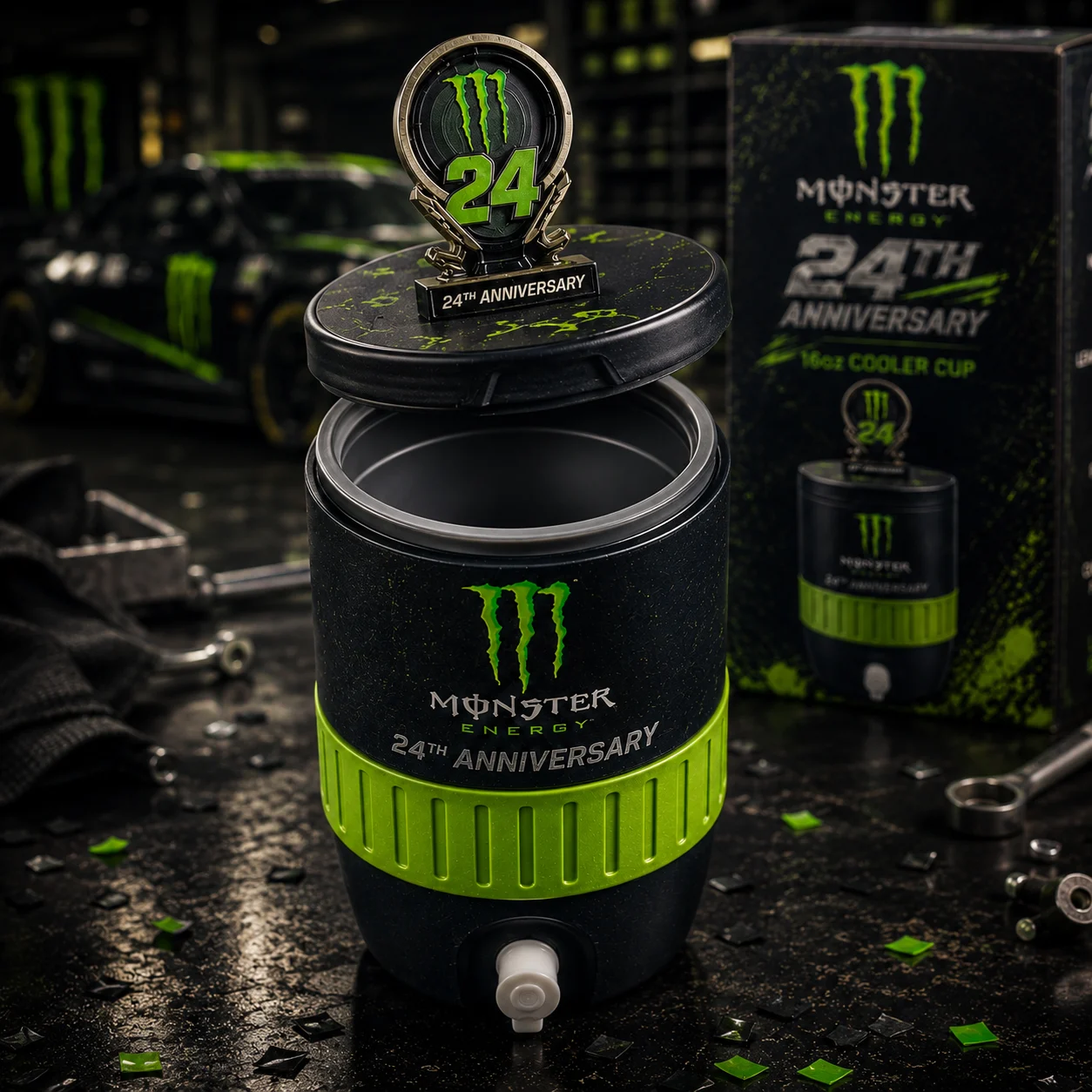 Monster Energy 24th Anniversary Cooler Cup