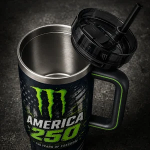 Monster Energy America 250 Years of Freedom Tumbler