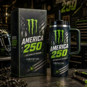 Monster Energy America 250 Years of Freedom Tumbler