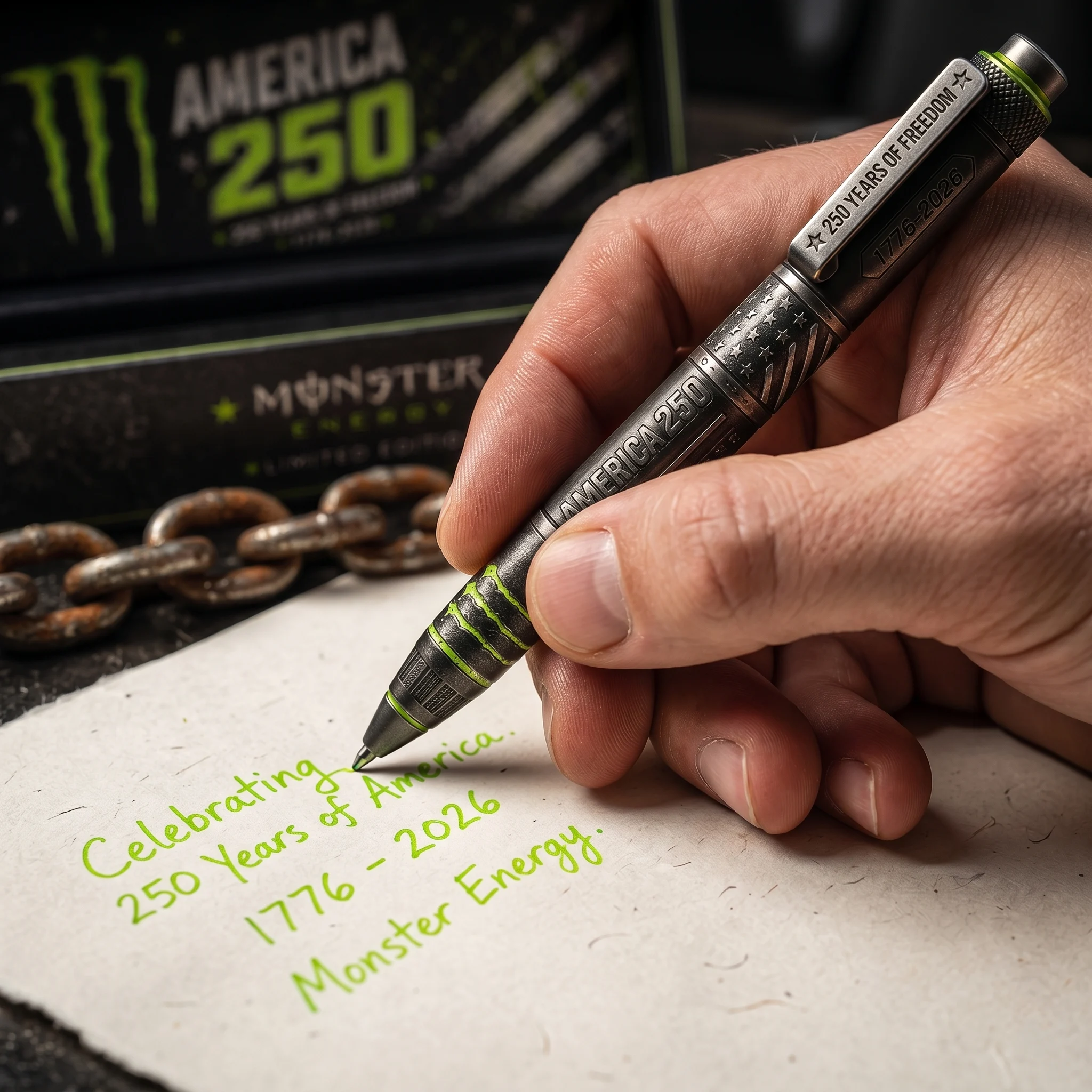 Monster Energy America 250 Years of Freedom Pen
