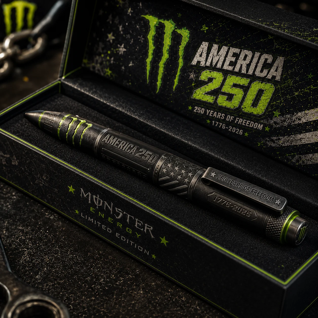 Monster Energy America 250 Years of Freedom Pen