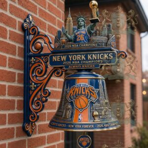 New York Knicks 2026 NBA Champions Commemorative Bell