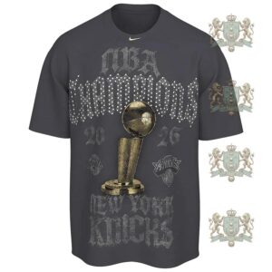 New York Knicks 2026 NBA Champions Player T-Shirt