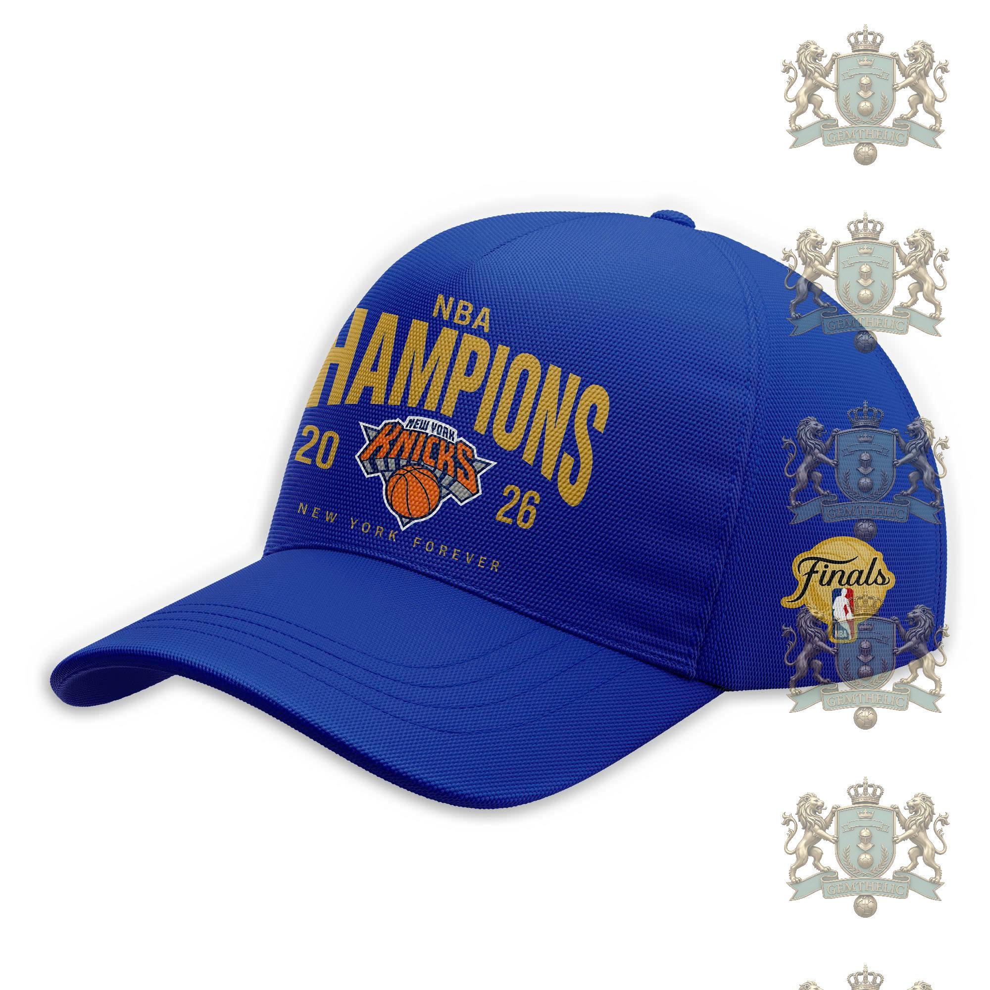 New York Knicks 2026 NBA Champions T-Shirt - Detail View
