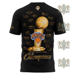 New York Knicks 2026 NBA Final Champions T-Shirt