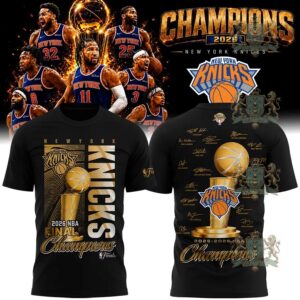 New York Knicks 2026 NBA Final Champions T-Shirt