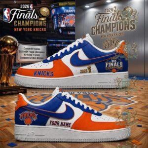 New York Knicks 2026 NBA Finals Champions Air Force 1