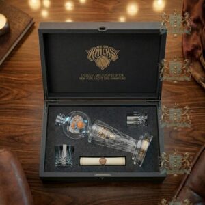 New York Knicks 2026 NBA Finals Champions Whiskey Bottle