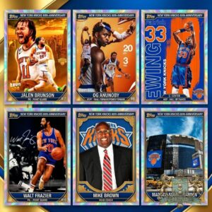 New York Knicks 80th Anniversary Trading Cards